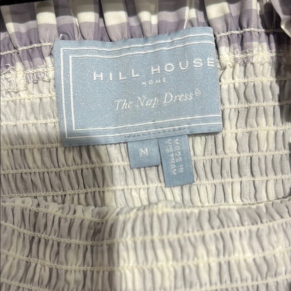Hill house purple Gingham nap dress - Picture 2 of 3